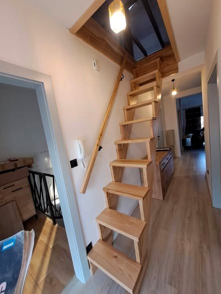 Lux-Drew — schody drewniane jesion na wymiar · powiat żywiecki