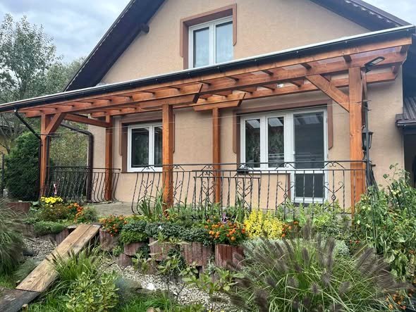 Lux-Drew — taras drewniany modrzew · ogród